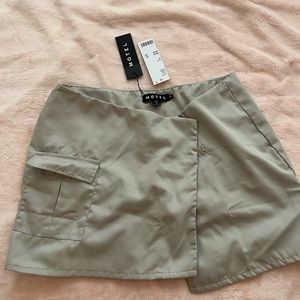 Motel rocks cargo skirt